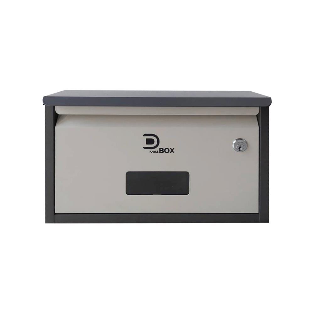 ตู้จดหมาย D MAIL BOX CASE SIZE S สีเทา