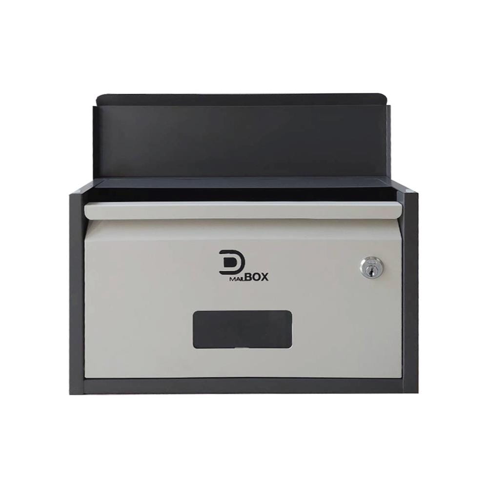 ตู้จดหมาย D MAIL BOX CASE SIZE S สีเทา