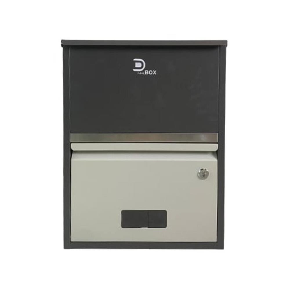 ตู้รับพัสดุ D MAIL BOX CASE SIZE M สีเทา