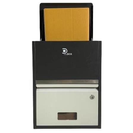 ตู้รับพัสดุ D MAIL BOX CASE SIZE M สีเทา_1
