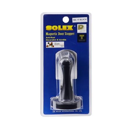 กันชนแม่เหล็กแท่ง SOLEX 17 สีดำ_1