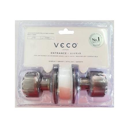 ลูกบิดประตู หัวมะยม VECO 904 AC-ET สีทองแดงรมดำ_1
