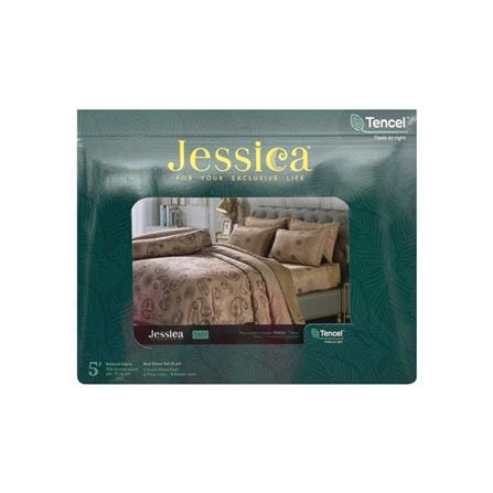 ชุดผ้าปูที่นอน 5 ฟุต 5 ชิ้น JESSICA TENCEL 20165-T857_3