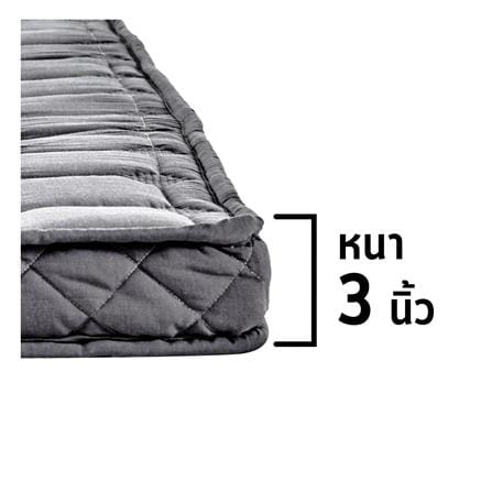 แผ่นรองนอน 6 ฟุต LOTUS SILVER SKY_4