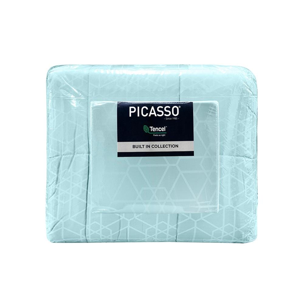 ชุดผ้าปูที่นอน 6 ฟุต 6 ชิ้น PICASSO PB TENCEL DAHLIA