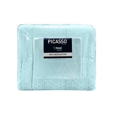 ชุดผ้าปูที่นอน 6 ฟุต 6 ชิ้น PICASSO PB TENCEL DAHLIA_4