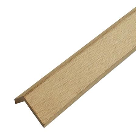 ไม้ปิดขอบฉากผนัง WPC WATSADUNIYOM 4.5X4.5X240 ซม. สีไม้สัก_0