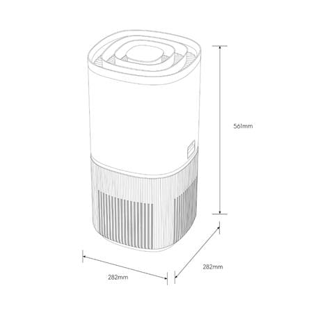เครื่องฟอกอากาศ 52 ตร.ม. ELECTROLUX EP53-46UGA สีเทาเข้ม_5