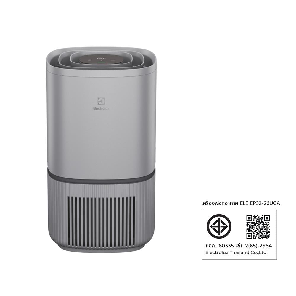 เครื่องฟอกอากาศ 29 ตร.ม. ELECTROLUX EP32-26UGA สีเทาเข้ม