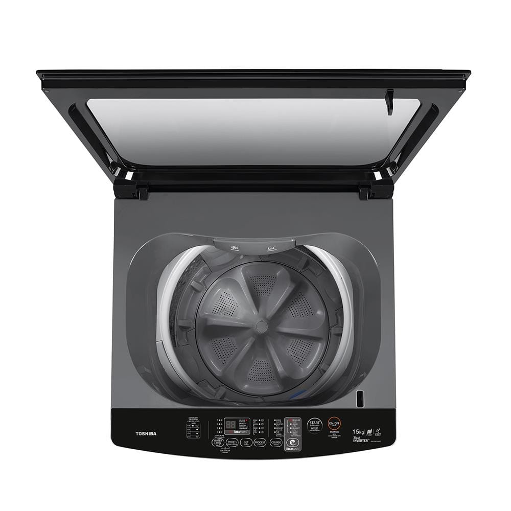 เครื่องซักผ้าฝาบน TOSHIBA AW-DUM1600LT(SG) 15 กก. อินเวอร์เตอร์