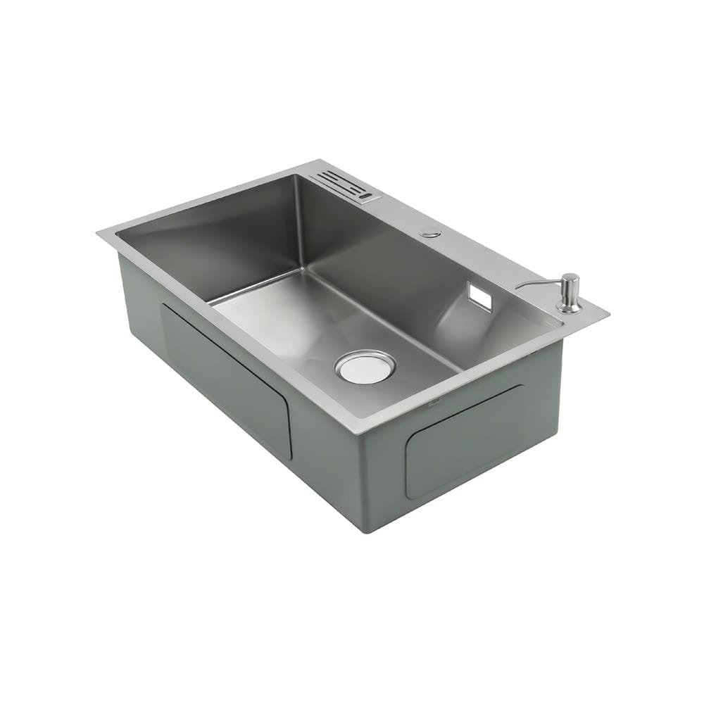 ซิงค์ฝัง 1 หลุม DYNA HOME DH-8050-ST สีเงิน
