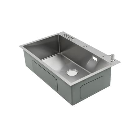 ซิงค์ฝัง 1 หลุม DYNA HOME DH-8050-ST สีเงิน_0