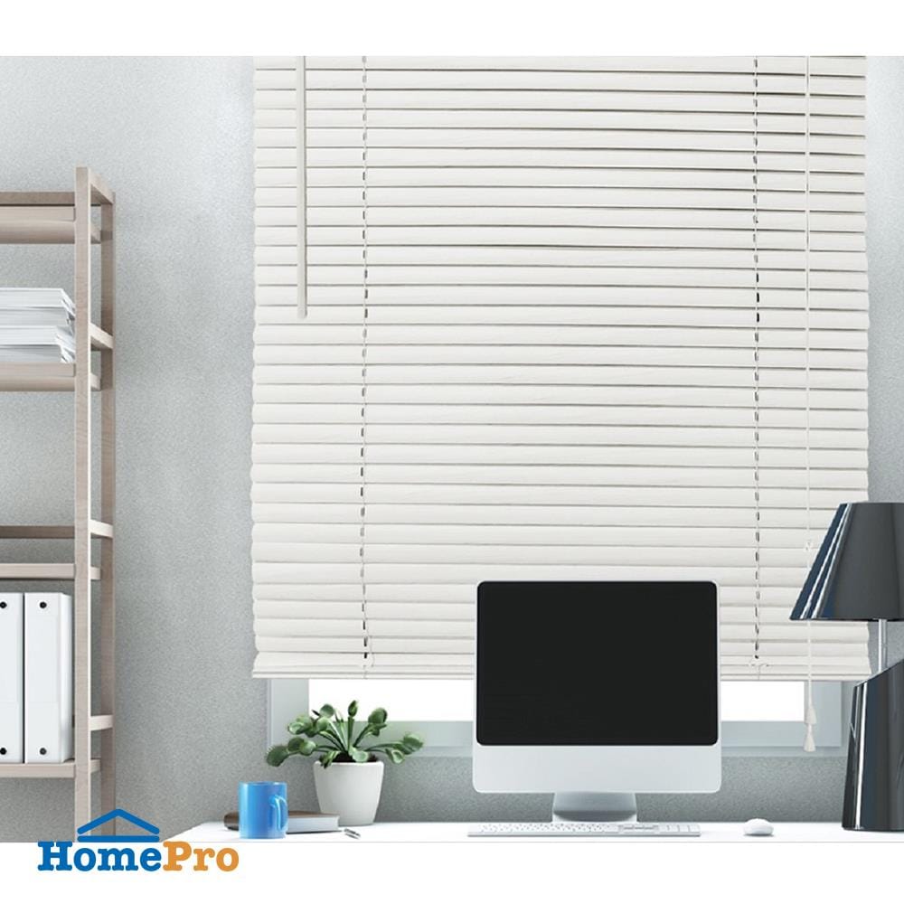 มู่ลี่ไวนิล HOME LIVING STYLE VINYL 70X160 ซม. สีขาว