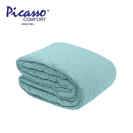 ผ้ารองกันเปื้อน KING SIZE PICASSO SMILE FIT สี GREEN MINT_0