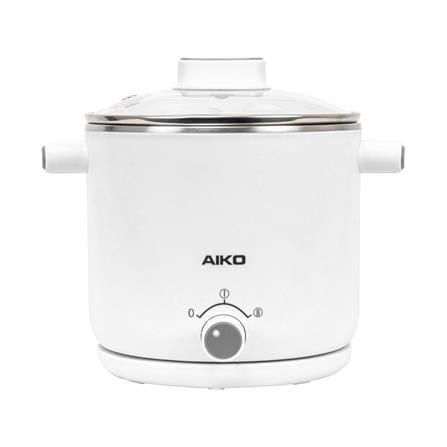 หม้ออเนกประสงค์ AIKO AK-F15-WH สีขาว 1.5 ลิตร