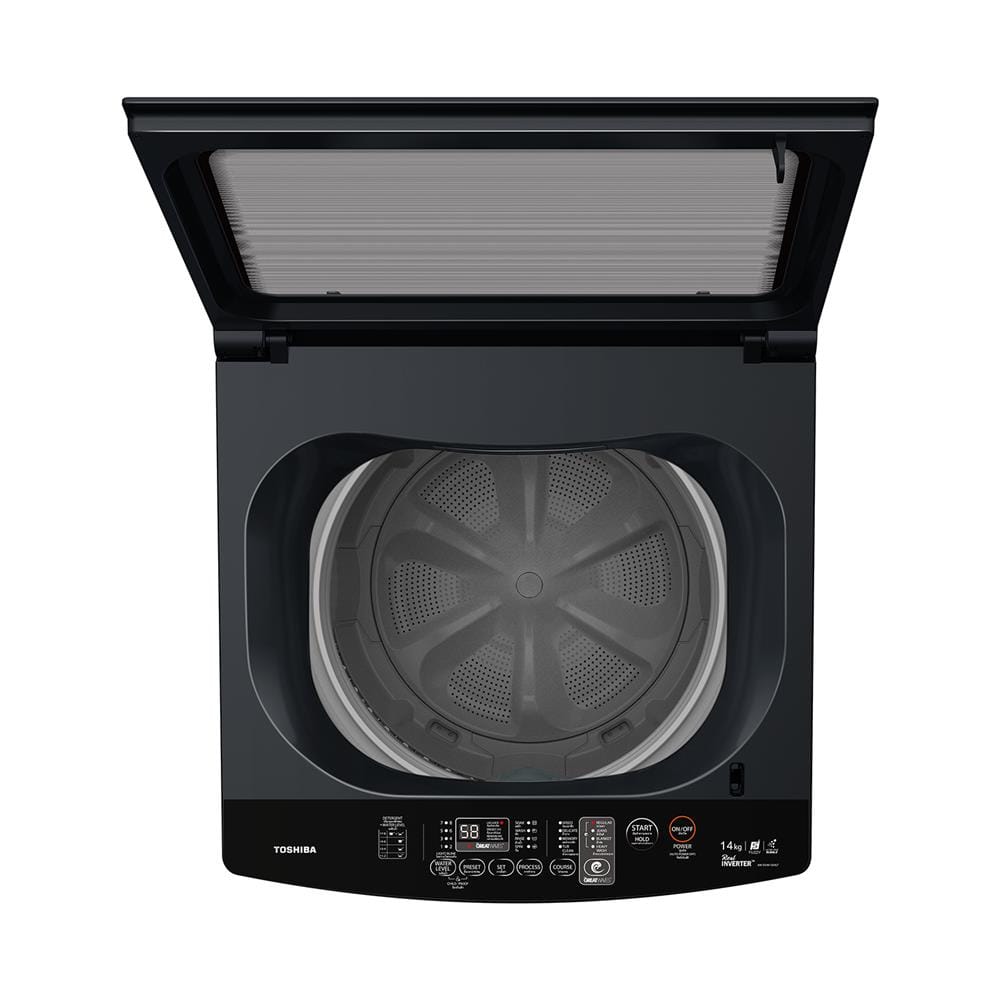 เครื่องซักผ้าฝาบน TOSHIBA AW-DUM1500LT(MK) 14 กก. อินเวอร์เตอร์ สีเทา
