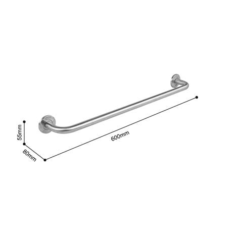 ราวแขวนผ้า BEN W152-W655 60 ซม. สเตนเลส_1