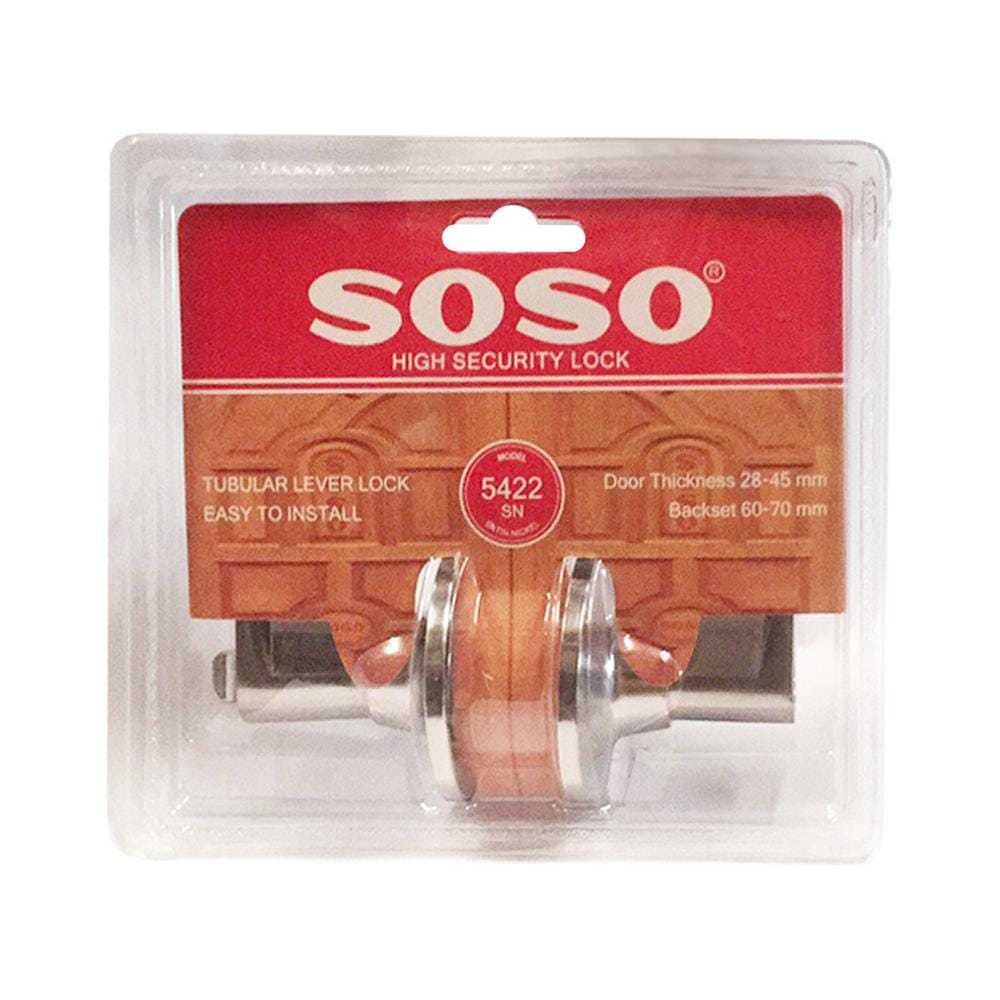 มือจับก้านโยก SOSO 5422 SN สีสเตนเลส