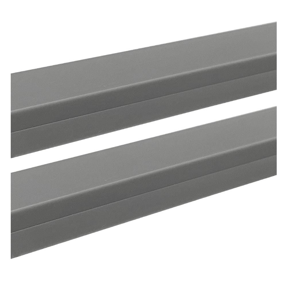 รางไฟสี่เหลี่ยม ELECKTA 16X32 มม. 1 เมตร สีเทา