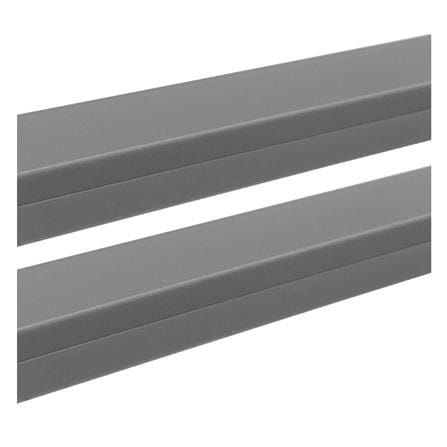 รางไฟสี่เหลี่ยม ELECKTA 16X32 มม. 1 เมตร สีเทา_1