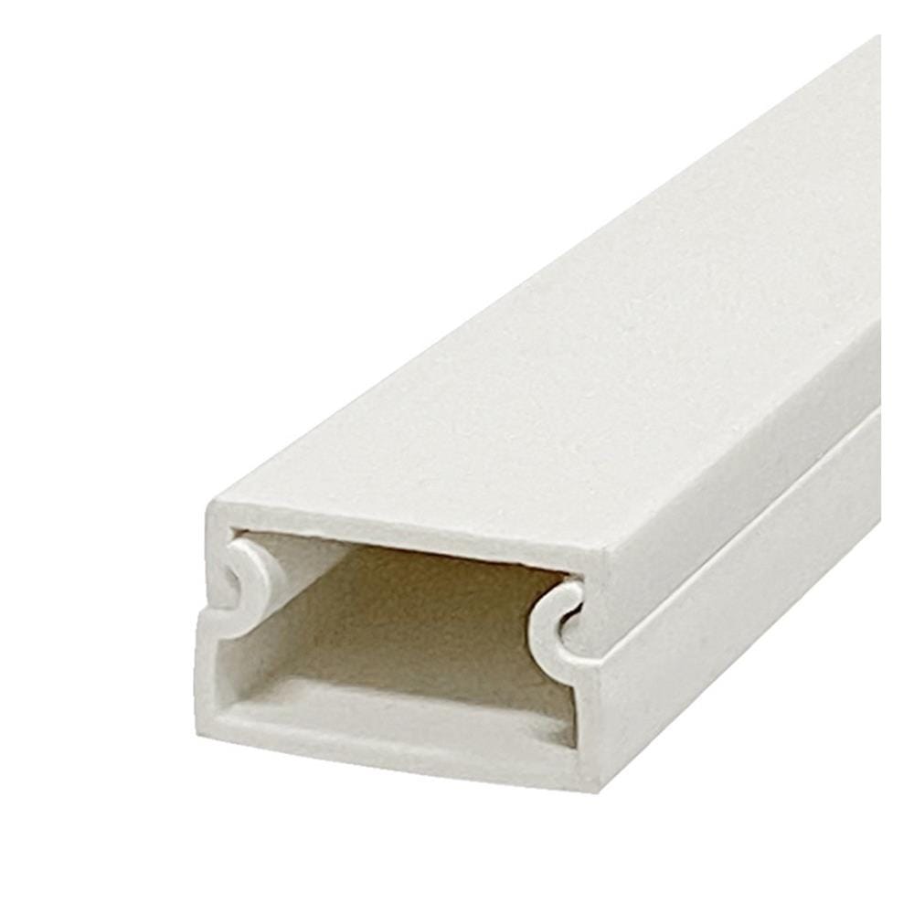 รางไฟสี่เหลี่ยม ELECKTA 12X25 มม. 2 เมตร สีขาว
