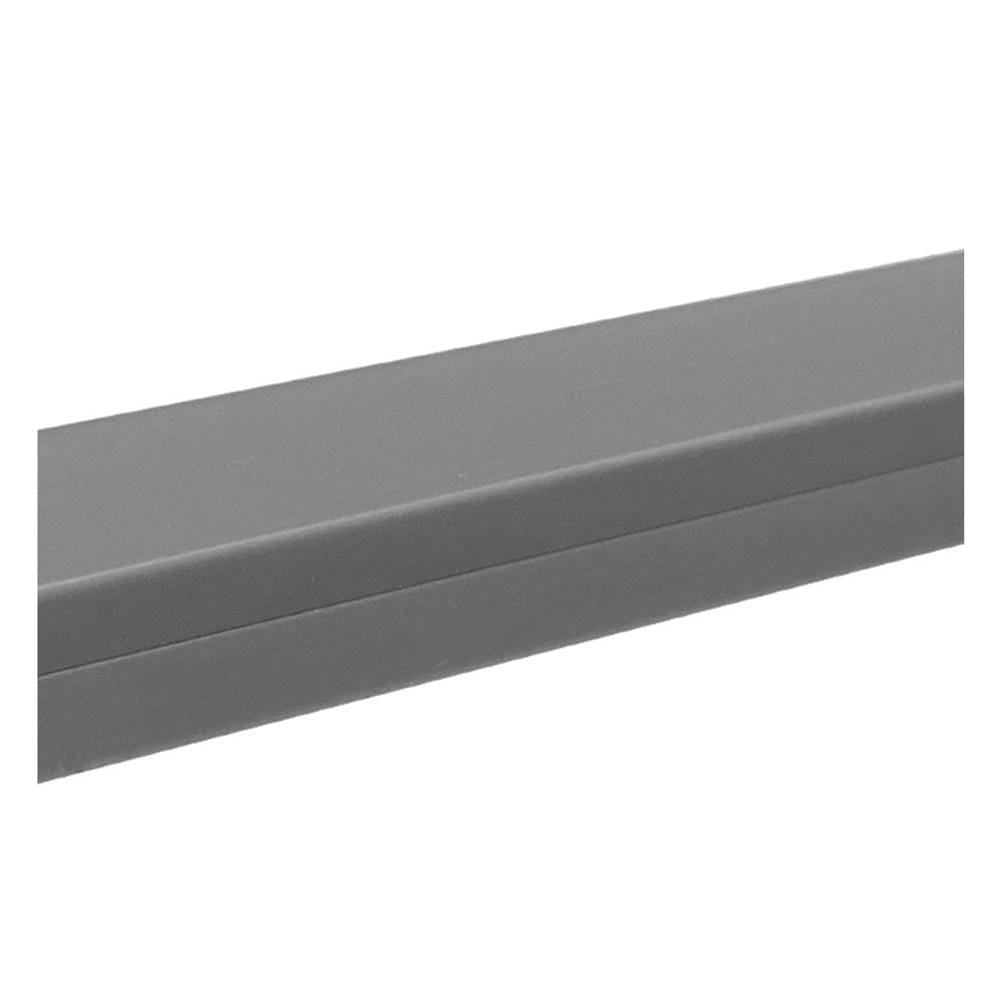 รางไฟสี่เหลี่ยม ELECKTA 10X20 มม. 2 เมตร สีเทา