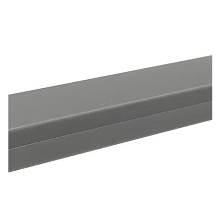 รางไฟสี่เหลี่ยม ELECKTA 12X25 มม. 2 เมตร สีเทา_1
