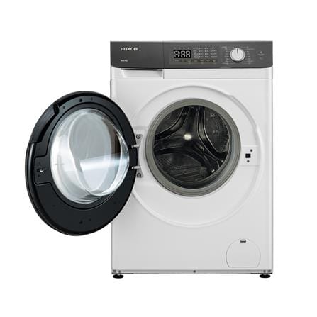 เครื่องซักผ้าฝาหน้า HITACHI BD802HVOW 8 กก. 1200RPM อินเวอร์เตอร์_2