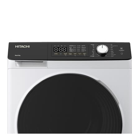 เครื่องซักผ้าฝาหน้า HITACHI BD802HVOW 8 กก. 1200RPM อินเวอร์เตอร์_3