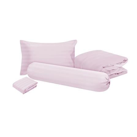 ชุดผ้าปูที่นอน 3.5 ฟุต 4 ชิ้น HOME LIVING STYLE FLORENCE สีชมพู_1