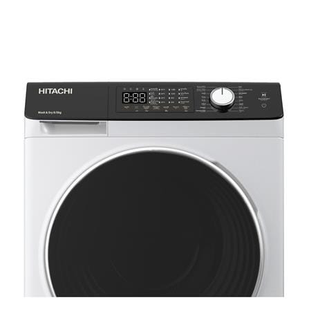 เครื่องซักอบ HITACHI BDD802HVOW 8/5 กก. 1200RPM อินเวอร์เตอร์ สีขาว_4