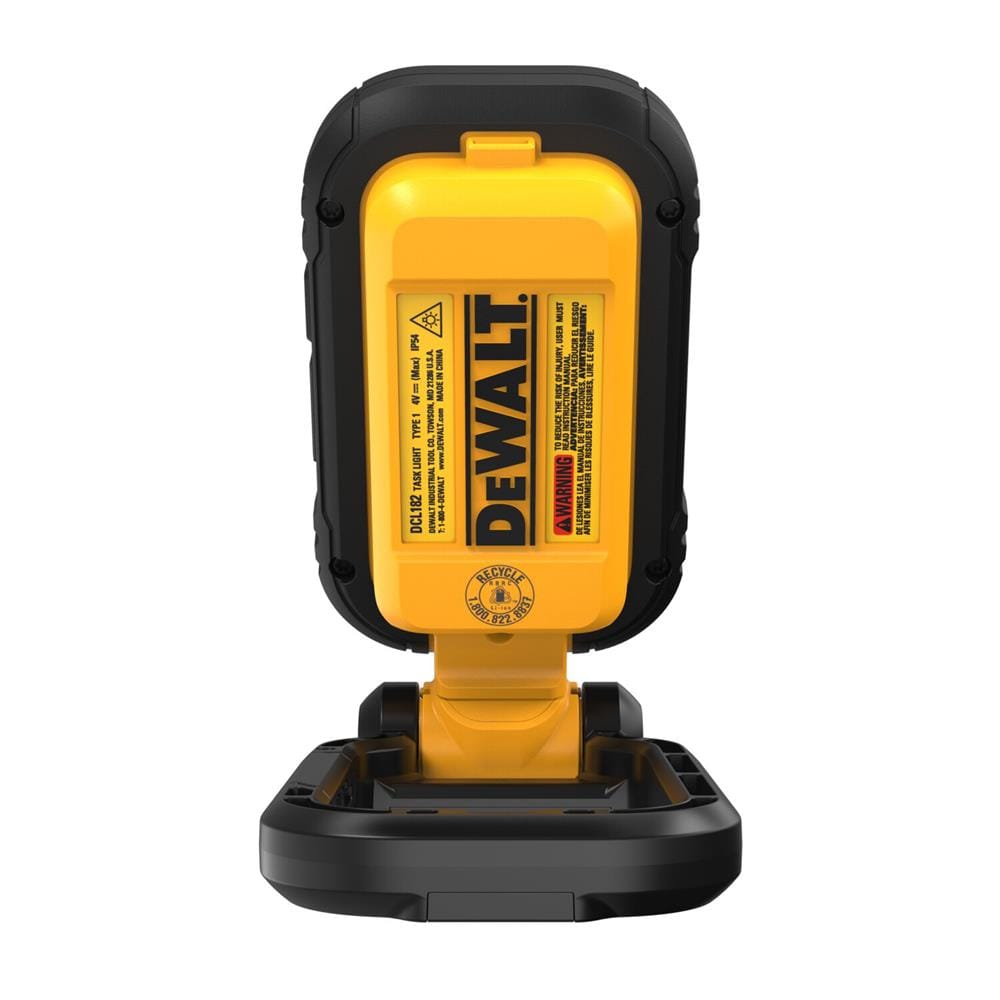 ไฟ LED ส่องทำงานแบบพกพา DEWALT DCL182 5 โวลต์