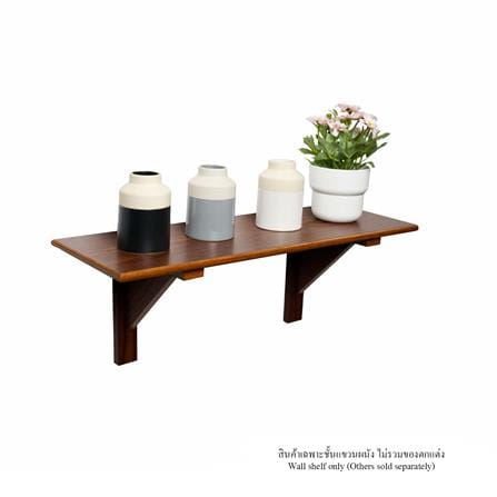 ชั้นแขวนผนัง FASTTECT WR2060+LS2190-OAK 60 ซม. สีโอ๊ค