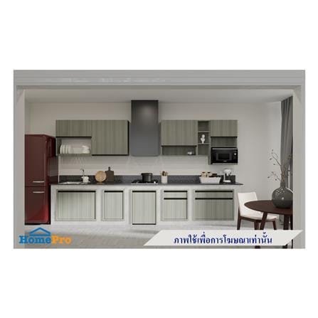 ตู้แขวนคว่ำจาน JUPITER SILKY LIGHT 80x80 ซม. สีเทา_3