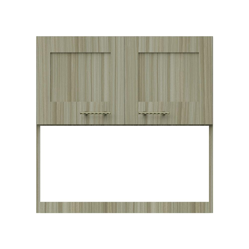 ตู้แขวนคว่ำจาน JUPITER GLORY TEAK 80x80 ซม. สีน้ำตาล
