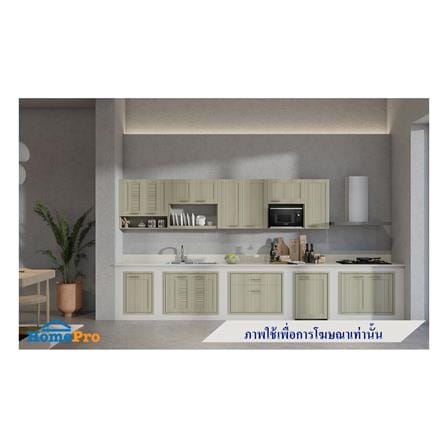 ตู้แขวนคว่ำจาน JUPITER GLORY TEAK 80x80 ซม. สีน้ำตาล_3