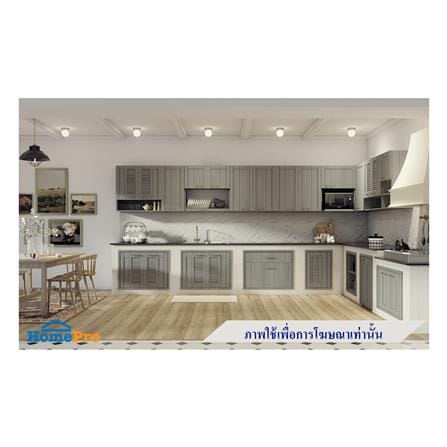 ตู้แขวนคว่ำจาน JUPITER GLORY LIGHT 80x80 ซม. สีเทา_3