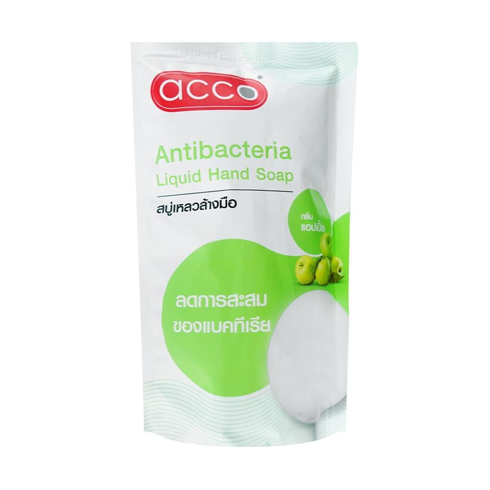 รีฟิลสบู่เหลวล้างมือ ACCO 400 มล. แพ็ก 3 ชิ้น GREEN APPLE