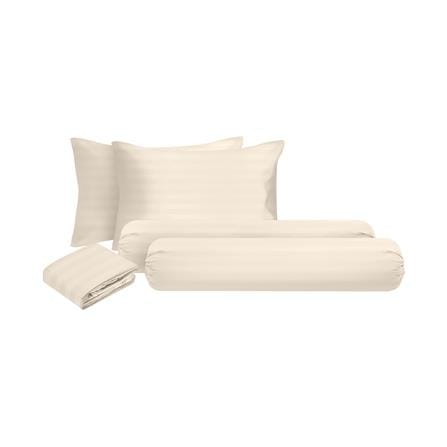 ชุดผ้าปูที่นอน 5 ฟุต 5 ชิ้น HOME LIVING STYLE FLORENCE สีเบจ_1