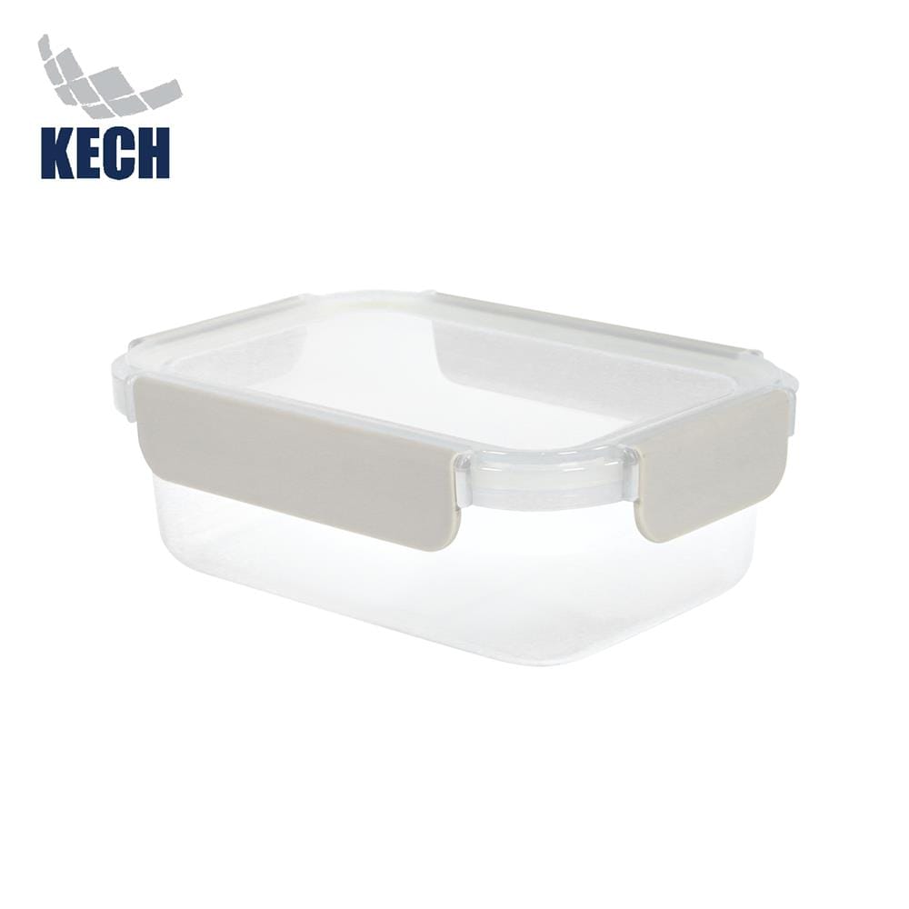 กล่องอาหารเหลี่ยม 0.9 ลิตร KECH NEXT 2815 สีครีม