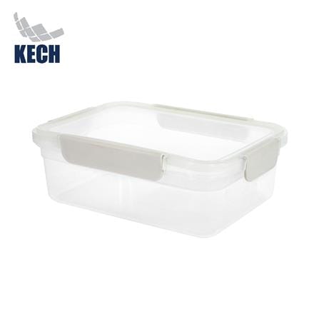 กล่องอาหารเหลี่ยม 2.1 ลิตร KECH NEXT 2817 สีครีม_0
