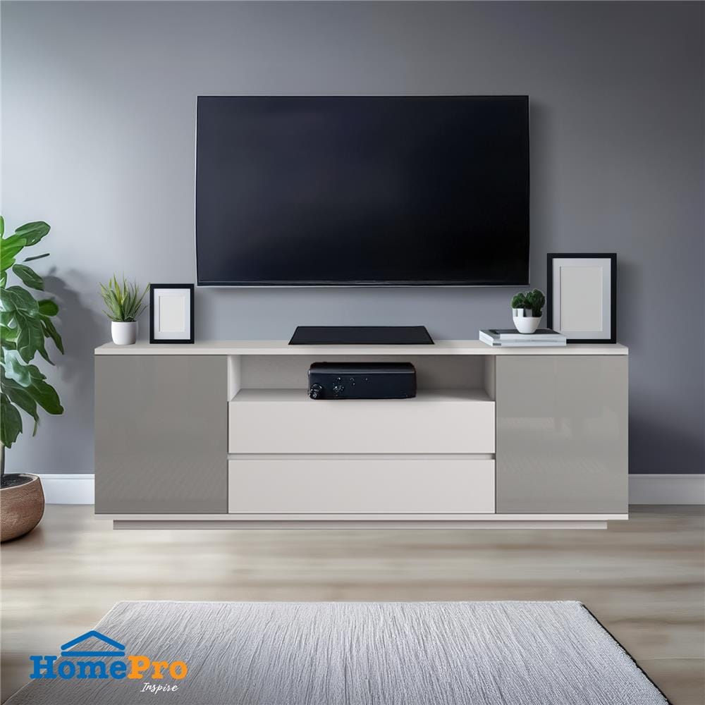ตู้วางทีวี FURDINI MEDIS Z1636GH3 160 ซม. สีเทา