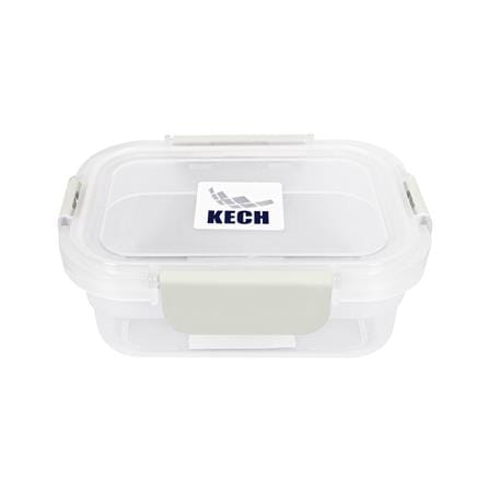 กล่องอาหารเหลี่ยม 0.6 ลิตร KECH NEXT 2814 สีครีม_1
