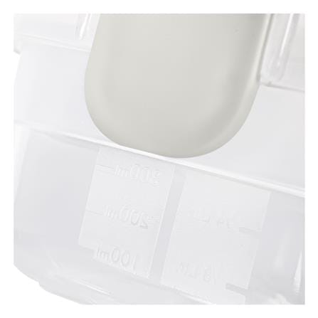 กล่องอาหารเหลี่ยม 0.6 ลิตร KECH NEXT 2814 สีครีม_3