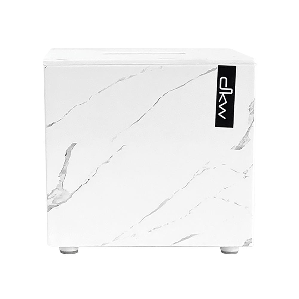 กล่องทิชชู่ POP UP DKW MARBLE S สีขาว