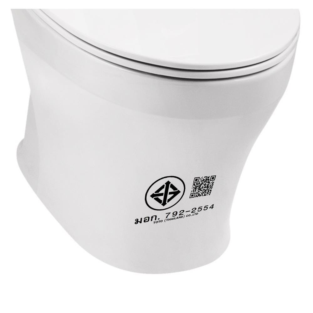 สุขภัณฑ์ 2 ชิ้น TOTO CST326UV10 3/4.5 ลิตร สีขาว