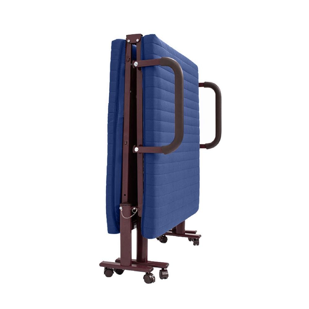 เตียงพับพร้อม TOPPER THAIBULL OLT245-120B สีน้ำเงิน