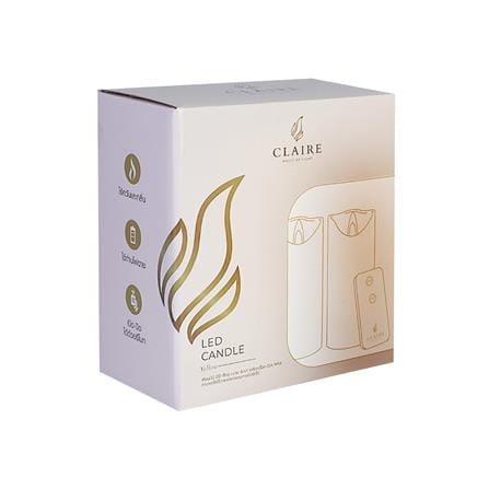 เทียน LED CLAIRE 0.3 วัตต์ WARM WHITE 12.5 ซม._3