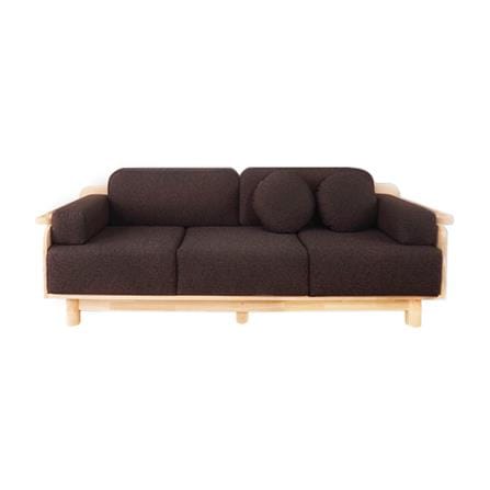 โซฟา 2 ที่นั่ง BAAN FURNITURE FIFA สีน้ำตาลเข้ม_0