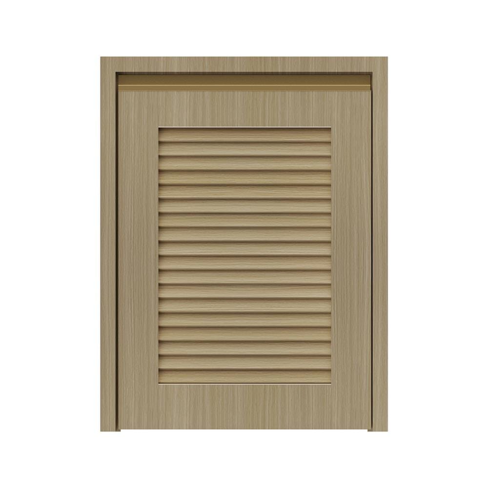 บานถังแก๊สเกล็ดเต็ม JUPITER SILKY WOODS 57x74 ซม. สีน้ำตาล
